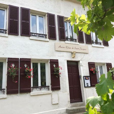 Gite Ancien Relais De Saint-Jacques Apartment La Roche-Guyon Exterior photo